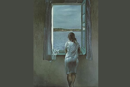 Dalí - Alak az ablakban